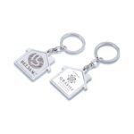 House Sublimation Keychain