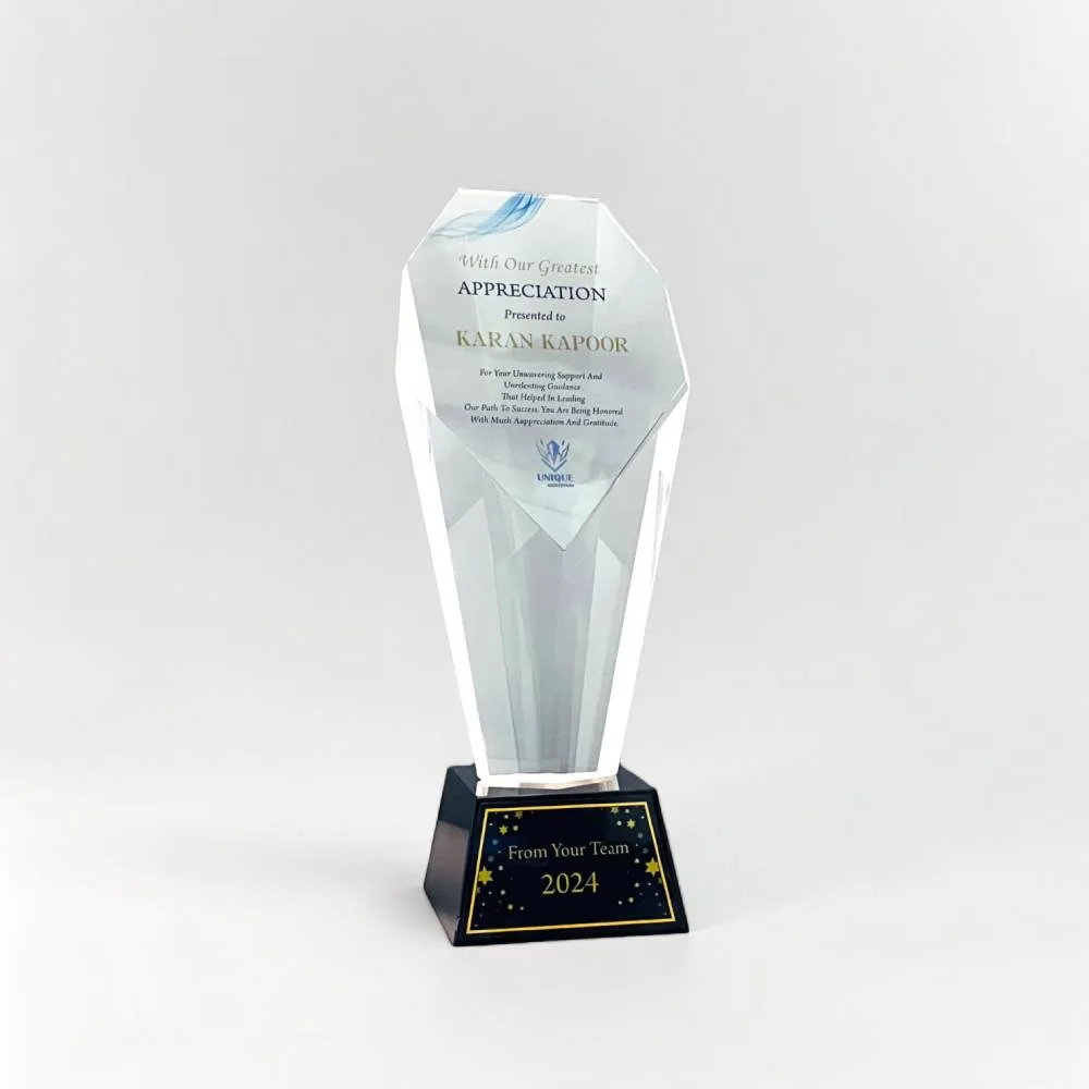 Crystal Exclusive Trophy with Crown UGI 538