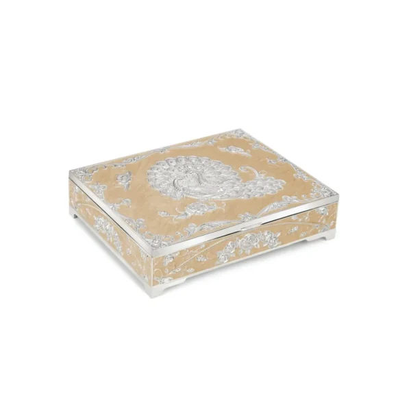 Peacock Dry Fruit Box 4 in 1 Peach